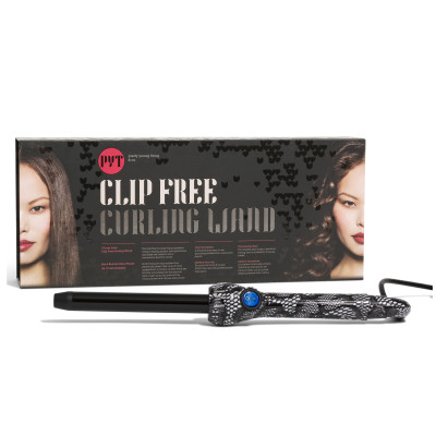 Máy Uốn Tóc PYT Clip Free Curling Wand 19mm - Công Nghệ Nhiệt Ngoại Xa - Họa Tiết Ren - Tặng Kèm Găng Tay Chịu Nhiệt
