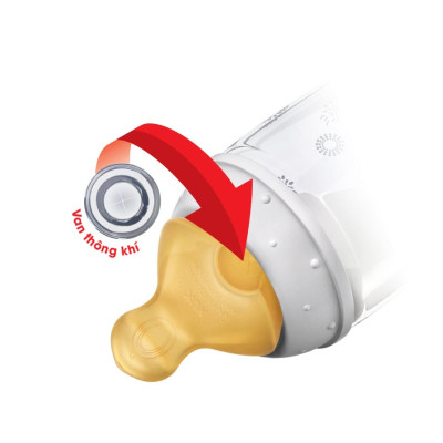 Combo 2 Núm Ti Nuk Cao Su S1 NU66049 Size S dành cho bé từ 0 đến 6 tháng