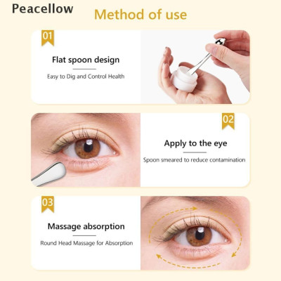 (Hàng Có Sẵn) Cây Lăn Mát Xa Mắt Bằng Hợp Kim Chuyên Dụng Chất Lượng Cao, Thanh Lăn Mắt Chống Bọng Mắt