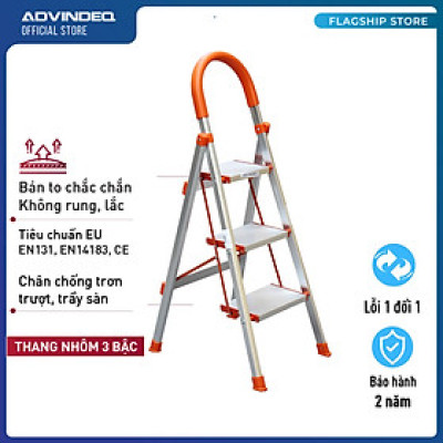 Thang Nhôm Ghế 3 Bậc Advindeq Ads-703