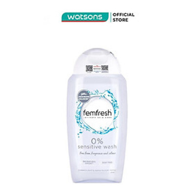Dung Dịch Vệ Sinh Phụ Nữ Femfresh 0% Sensitive Intimate Wash 250ml