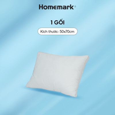 Ruột Gối Lông Vũ Nhân Tạo Homemark - Êm Ái, Thoáng Khí, Chống Bám Bụi, Chống Xẹp Lún, Hỗ Trợ Giấc Ngủ Ngon - 50x70cm