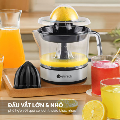 Máy vắt cam Elmich CJE-3921OL 700ml , Hàng chính hãng, bảo hành 24 tháng - JoyMall