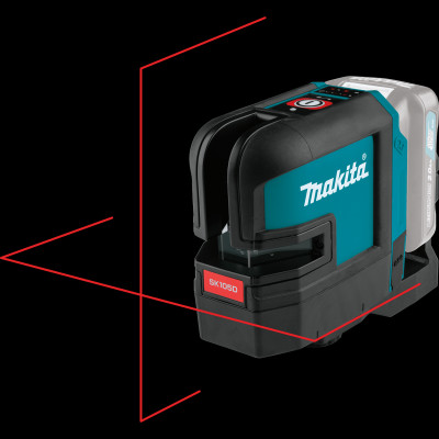 MÁY CÂN MỰC LASER 2 TIA ĐỎ DÙNG PIN 12V MAKITA SK106DZ (KHÔNG KÈM PIN VÀ ĐẾ SẠC) - HÀNG CHÍNH HÃNG