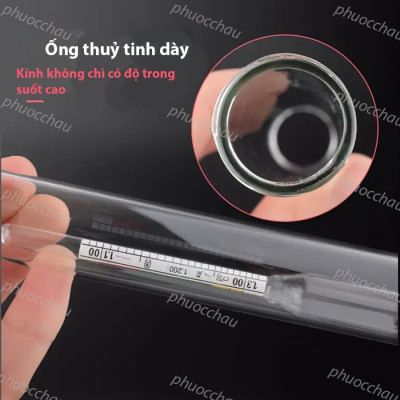 Tỷ Trọng Kế Đo Nồng Độ Axit Trong Bình Acquy