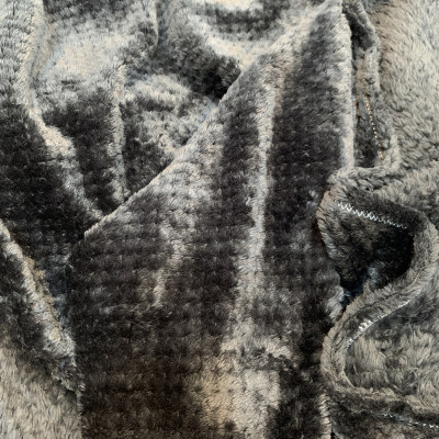 Mền lông cừu vân hạt bắp vải microfiber cao cấp A 1m6x2m  - mềm mại, ấm áp, thấm hút tốt