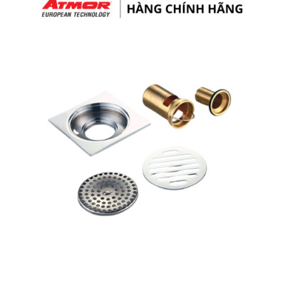 Phễu Thoát Ban Công Inox Cao Cấp Khử Mùi ATMOR – AH110W (HÀNG CHÍNH HÃNG)