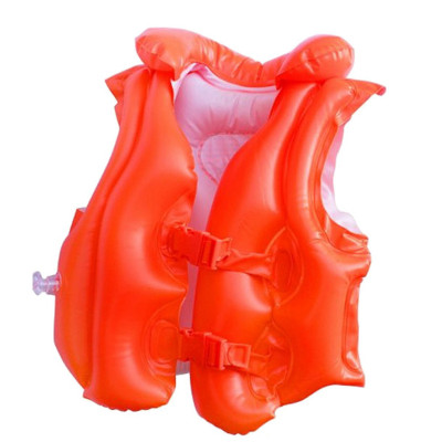 Áo phao tập bơi Yesure Step 2 tiện dụng dành cho bé 3-6 tuổi(<30 kg), nhựa PVC màu cam bắt mắt an toàn cho bé, không thấm nước, dễ dàng vệ sinh - Hàng Chính Hãng Tặng kèm bịt tai Silicone