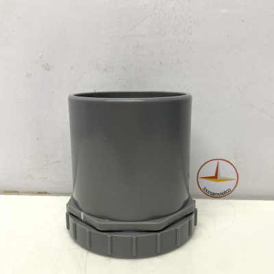 Bít xả ren ngoài 114 (Male threaded clean out) nhựa PVC Bình Minh _BXRN114