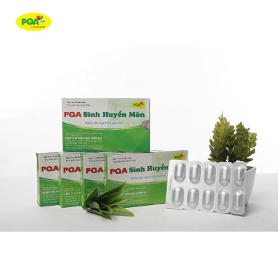 Sinh Huyền Môn PQA Thành Phần Từ Thiên Nhiên Giúp Nhuận Tràng Dùng Cho Người Táo Bón, Khó Tiêu Hộp 10 viên