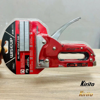 Kìm bắn đinh ghim WISEUP , đa năng, tiện dụng tặng kèm 300 ghim