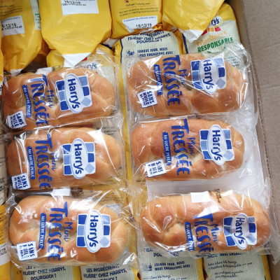 Bánh mì hoa cúc Mini 210gr - Bánh ngọt Harrys Brioche Tressée Nhập khẩu PHÁP 