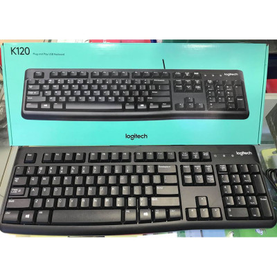 Bàn Phím Có Dây Logitech K120 - Lựa Chọn Hoàn Hảo Cho Công Việc Hàng Ngày - GiaPhucStore | Hàng Chính Hãng
