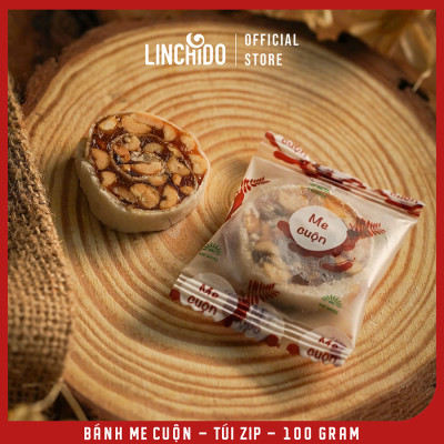 Bánh Me Cuộn - Đặc Sản Đồng Tháp - Túi Zip 100 Gram