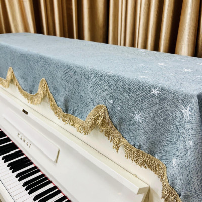 Khăn phủ đàn piano cao cấp chống bụi chống xước sang trọng cho đàn piano cơ và đàn piano điện - Hàng chính hãng