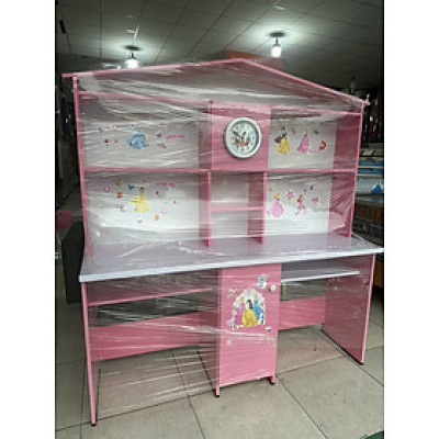 Bàn học sinh đôi Juno Sofa Kích thước 1m5 màu hồng/ xanh