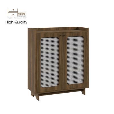[Happy Home Furniture] MEYDAN, Tủ giày cánh mây, 85cm x 34cm x 100cm ( DxRxC), TCM_056