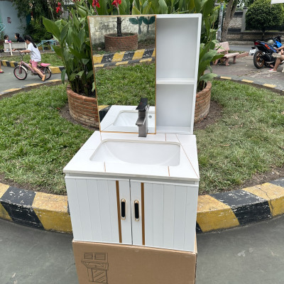 Tủ Lavabo mặt đá nguyên bộ Juno Sofa kích thước 60 x 47 cm