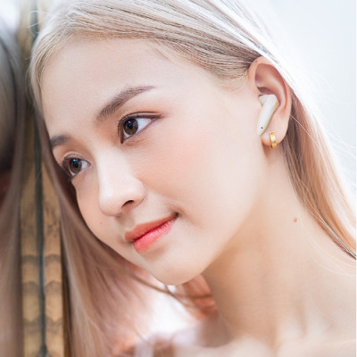 Tai Nghe Bluetooth RiBi G60 - Âm thanh cực hay - Pin trâu đến 8h - Sạc nhanh Type - C - Mẫu mã cực đẹp - Hàng chính hãng