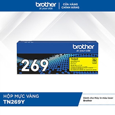 [Hàng chính hãng] Hộp mực vàng TN269Y cho máy in HL-L3240CDW/HL-L3280CDW/DCP-L3560CDW/MFC-L3760CDW/MFC-L8340CDW