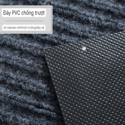 Thảm chùi chân đế chống trượt dạng sọc Stripmate nhiều size & màu lựa chọn