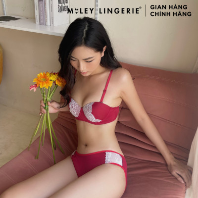 Combo 5 Quần Lót Viền Ren Sườn Miley Lingerie Xám - FMM1105