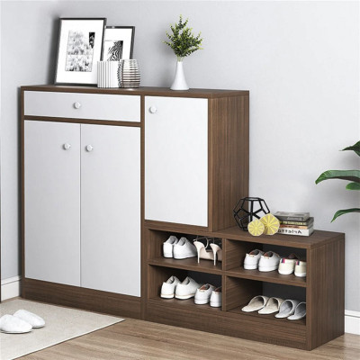 Tủ để giầy bằng gỗ thiết kế thông minh SMLIFE Raizen