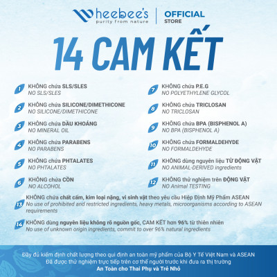 Bọt Vệ Sinh Rau Má Khổ Qua Rừng Thuần Chay Heebee