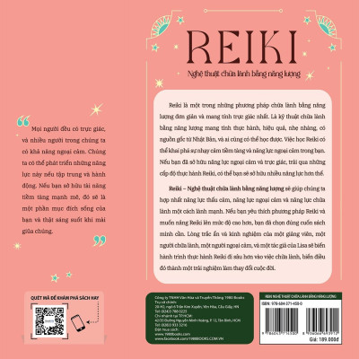 Reiki - Nghệ Thuật Chữa Lành Bằng Năng Lượng