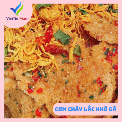 Cơm Cháy Lắc Khô Gà Viettin Mart 300g
