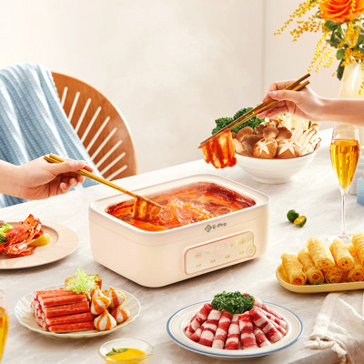 [Hàng chính hãng] Nồi lẩu hấp 3 tầng E-PRO, dung tích 18L, công suất 1200W