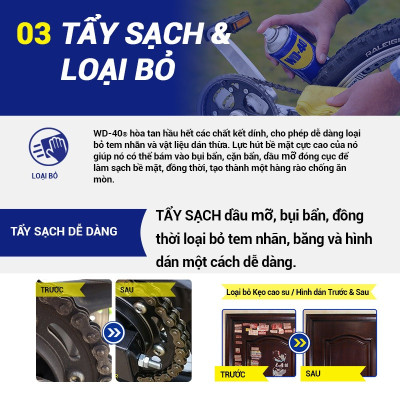Chai Xịt Bôi Trơn Chống Gỉ WD-40 Smart Straw Phun Tia và Phun Sương | Hàng Chính Hãng