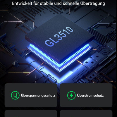 Ugreen UG90307CM481TK hub ra 7 cổng USB 3.0 + Adapter 12v-2A có hỗ trợ truyền dữ liệu và sạc có kèm dây USB type C chuẩn cắm EU chân tròn Bộ chia Màu Xám - HÀNG CHÍNH HÃNG