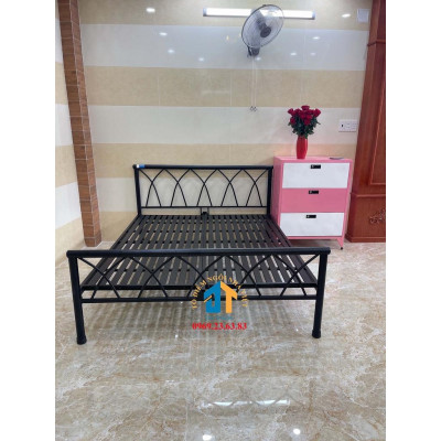Giường sắt giá cực rẻ cực đẹp 1m8x2m