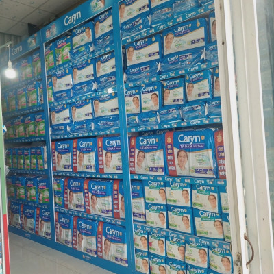 Tã Người Già Caryn Loại Dán Size XL 10 Miếng Vòng Hông 86 Đến 135 Cm - Tã Dán Caryn Người Già Size Đại XL10