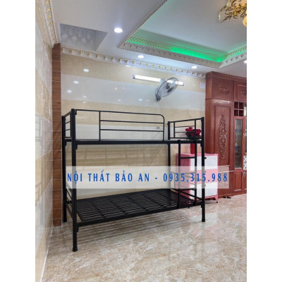 Giường sắt 2 tầng ngang 1m2 dài 2m – BA120