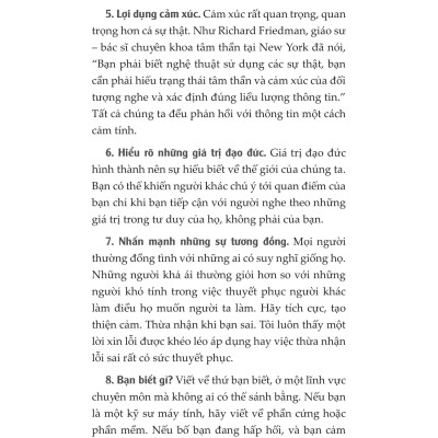 Đọc Vị Cảm Xúc Thuyết Phục Bất Kỳ Ai