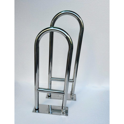 Tay Vịn Phòng Tắm Kibath Xếp Gập Inox 304 Ống 32 KB-616.15