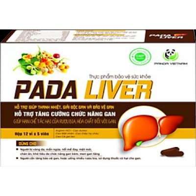 Thực phẩm chức năng - PANDA VIỆT NAM - PADA LIVER - Hỗ trợ giúp thanh nhiệt, giải độc và bảo vệ gan