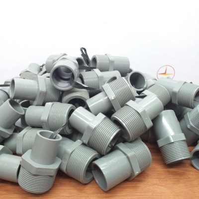 Nối ren ngoài 49 ống 34 nhựa Bình Minh( 5 cái )