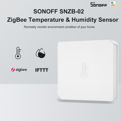 Thiết Bị Cảm Biến Nhiệt Độ Và Độ Ẩm Sonoff Zigbee - SNZB02