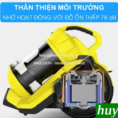 Máy hút bụi gia đình Karcher VC3 Plus *KAP - 1100W - Hàng chính hãng - Lọc Hepa 2