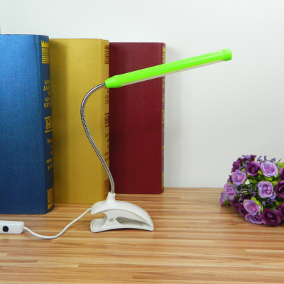 Đèn đọc sách USB 12 đèn LED kẹp đèn bàn mini bảo vệ mắt