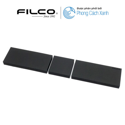 Kê tay bàn phím cơ Filco Animal Free Leather Macaron - L3 Black (Kiểu tách) - Hàng Chính Hãng