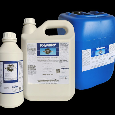 Hóa chất nước rửa vệ sinh tấm pin năng lượng mặt trời Polywater SPW - can 20 lít