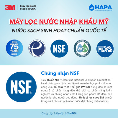 Máy Lọc Nước Đầu Nguồn 3M AP11T-420 Sinh Hoạt Gia Đình Căn Hộ Chung Cư Nhà Phố - Hàng Chính Hãng 3M Mỹ