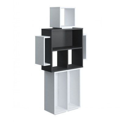 Kệ sách bằng gỗ thiết kế thông minh SMLIFE Bayberry