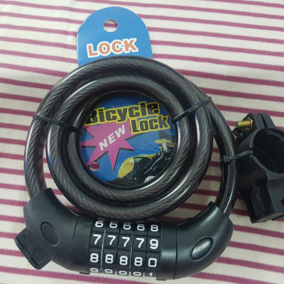 Khóa dây số chống trộm 5 mã số - Đổi được mật khẩu tùy ý