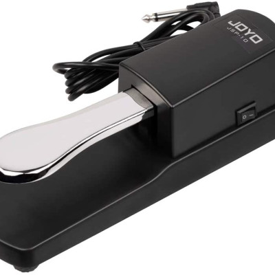 Pedal vang - Sustain Pedal Joyo JSP-10 (Có công tắc đổi chiều dùng cho đàn Organ và piano điện) - Hàng chính hãng