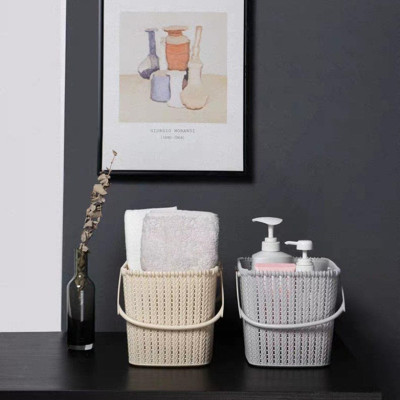 GIỎ MÂY 2 QUAI XÁCH LÀN MÂY ĐỰNG ĐỒ 2 QUAI XÁCH KIỂU DÁNG MÀU SẮC PHONG CÁCH HÀN QUỐC